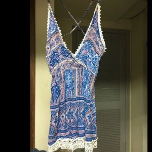 Pacsun Patterned Romper